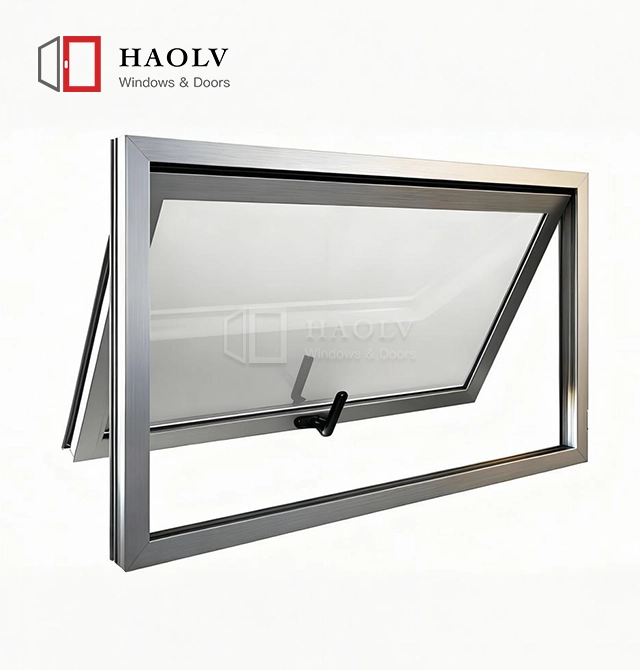 top hung outward window